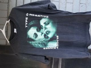 Vintage Type O Negative Bloody Kisses Tshirt Xl