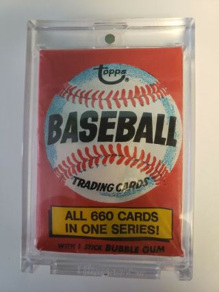 1974 Topps Vintage Wax Pack