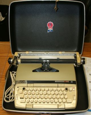 Vintage Scm Smith - Corona Electra 120 Electric Typewriter 1969