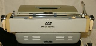 Vintage SCM Smith - Corona Electra 120 Electric Typewriter 1969 5