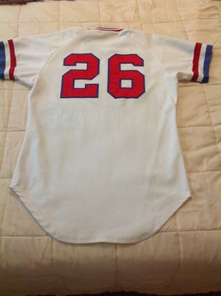 Vintage Huntsville Alabama Stars 26 Baseball Jersey GAME WORN 2