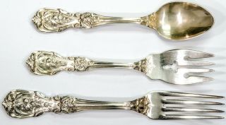 Reed And Barton Sterling Silver Flatware Set