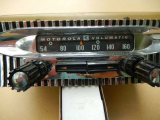 Vintage Motorola Volumatic Car Radio,  VGC 3