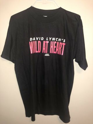 David Lynch Vintage Single Stitch “wild At Hearts” T Shirt Size Xl 90s Xlarge
