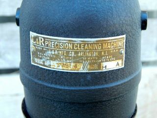 Vintage Watchmakers L&R Mastermatic Watch Cleaning Machine watch repair tool 3
