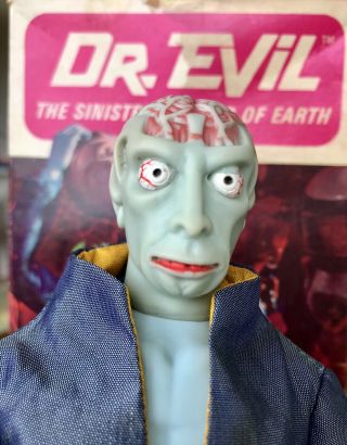 Vtg 1968 Ideal Captain Action Dr.  Evil Figure w/ Weapon Ray Gun,  Mask & Box 2