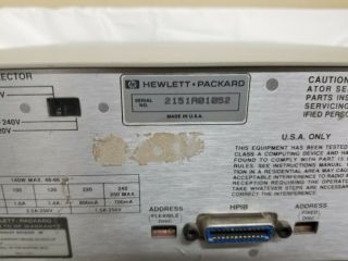 Vintage Hewlett Packard HP 9135A Floppy Hard Disk Drive 8