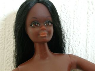 Vintage Very Rare Barbie Doll Black Live Action Christie Mattel Htf