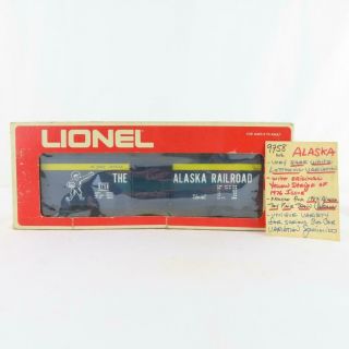 Lionel 9758 Alaska Rare White Lettering Variation/yellow Stripe 1976 Issue