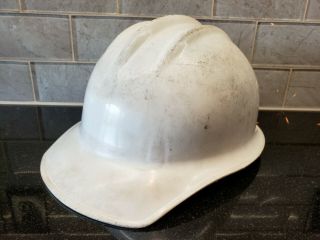 Vintage E.  D.  Bullard Co.  Hard Hat Helmet,  Hard Boiled With Liner,  S.  F.  Usa