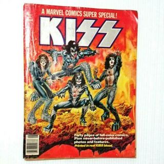 Kiss A Marvel Comics Special Vintage 1977 F/s