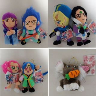 Tenchi Muyo Anime Plush Doll Stuffed Toy Set Of 7 Figure Rare Japan Movie M6