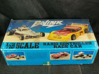 Vintage Bolink Invader Rc Car Kit 1:10 Scale Former Litespeed Car,  Mystery Car