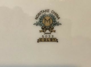 65 - pc Vintage Noritake Colby China 5032 Set Of (8) 7 - pc Place Setting Japan 12
