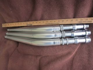 Vintage Aftco Silver Bent Aluminum Butt Size 4 (80lb) - Good Cond 4wb