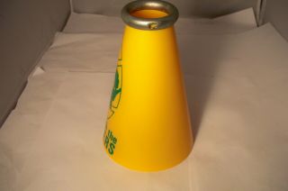 Vintage Rare 1960 ' s GO with the PACKERS Yell - A - Phone Megaphone Green Bay NFL USA 3