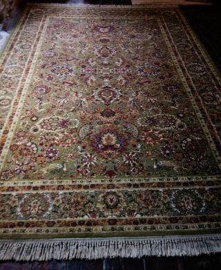 Vintage X LARGE John Lewis Persian WOOL Rug 3x2m Hunting by HANDMADE CARPETS LTD 8