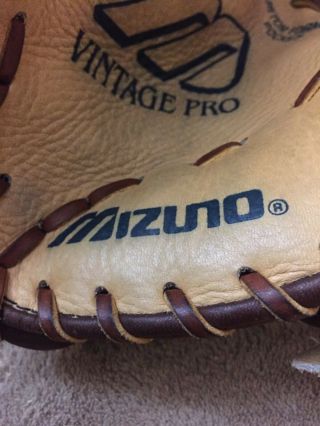 Mizuno Vintage Pro MVP 1300 Professional Model Softball Glove LHT 13” 8