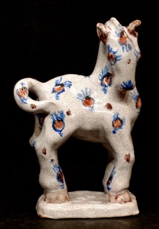Wiener Werkstatte Vintage Stylized Horse Ceramic Pottery / Austria Kitty Rix ?
