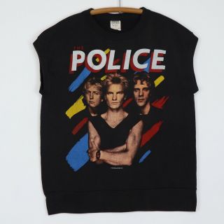 The Police Shirt Vintage Tshirt 1983 Synchronicity Tour Concert Tee Tank Top 80s