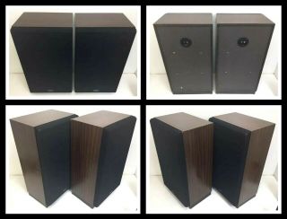 Set of Vintage Kenwood JL - 620W 3 Way Speakers 120W Watts 8 OHMS 40hz 20khz 4