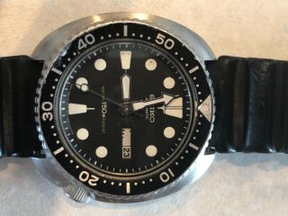 Vintage Seiko Turtle Kanji Day 6309 - 7049 Divers Automatic Watch
