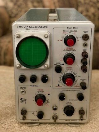 Vintage Tektronix Type 317 Oscilloscope