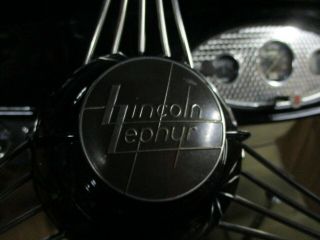 Vintage Lincoln Zephyr 1932 Ford V8 1940 Steering Wheel Horn Button Scta