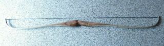 Vtg 1953 Canada Bear Glass Powered Kodiak Special 66 " 43 Recurve Bow Xc814