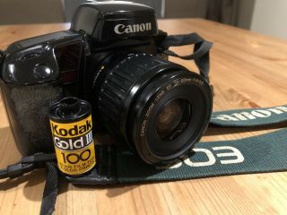 Canon Eos Elan Vintage Camera 35 - 80mm Lens Vgc