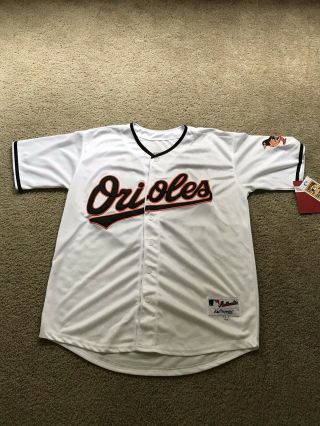 Mens Large Vintage Mike Mussina Baltimore Orioles Mlb Baseball Jersey