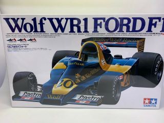 Tamiya 1/12 Vintage Wolf Wr1 Ford F1 Jody Scheckter Car Kit 12024 Made In Japan