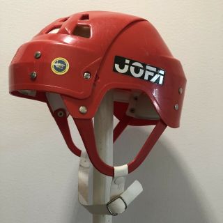JOFA hockey helmet 23551 Gretzky style red classic vintage 5