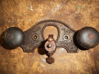 Vintage Usa Stanley No.  71 1/2 Router Plane Patented Oct 29,  1901