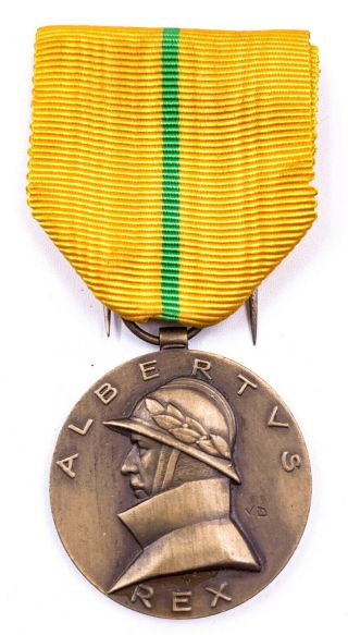 Belgium : Commemorative Medal Of The Reign Of King Albert I