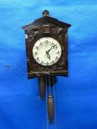 Vintage Soviet Era Majak Cuckoo Clock,  Mechanical Clock Made In Ussr