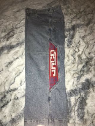 Rare Jnco Jeans 34 x 32 Vintage Multi - Track 4