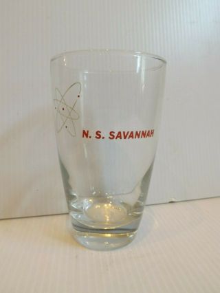 Vintage N.  S.  Savannah Drinking Cocktail Glass 5 1/4 " Tall