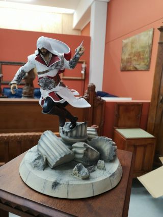 Assassin ' s creed Ezio ' s Fury statue diorama ubisoft ubicollectible Rare 908/2000 8