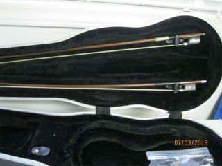 Vintage/Antique? VIOLIN INSTRUMENT w/ Bow,  Case and other accessories 8