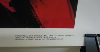 Vintage 1971 DEVIL IS NOT MOCKED Rod Serling NIGHT GALLERY Poster 5