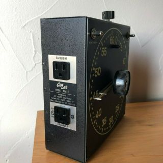Vintage Gralab Darkroom Timer Model 400 (60 second),  and 3