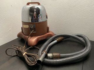 Vintage Rexair Rainbow Model D Canister Vacuum Cleaner,  Rolling Base,  Hose