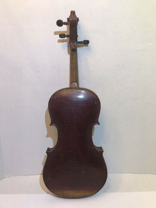 Very Old Vintage Antique Full Size Violin Hopf