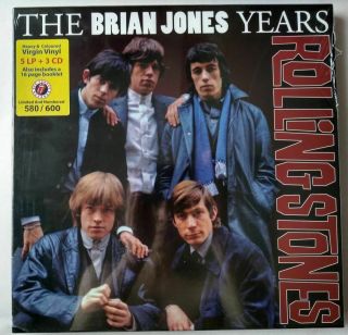 The Rolling Stones - The Brian Jones Years - 5lp,  2cd - Box Set - & Rare