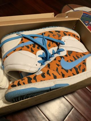 Nike Big High Dino Sz 12 Men’s Flinstones Pack Vtg Cartoon Rare