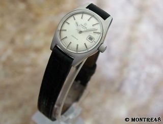 Omega Geneve Swiss Made Stainless St Lady Auto 25mm Cal 684 Vintage Watch JE84 2