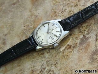 Omega Geneve Swiss Made Stainless St Lady Auto 25mm Cal 684 Vintage Watch JE84 6