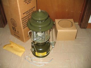 Coleman Vintage US Military Gas Lantern 1963,  Never Fired 10