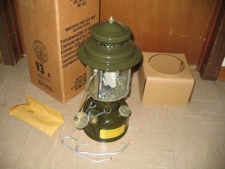 Coleman Vintage US Military Gas Lantern 1963,  Never Fired 11